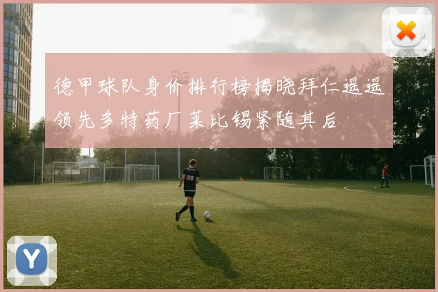 德甲球队身价排行榜揭晓拜仁遥遥领先多特药厂莱比锡紧随其后